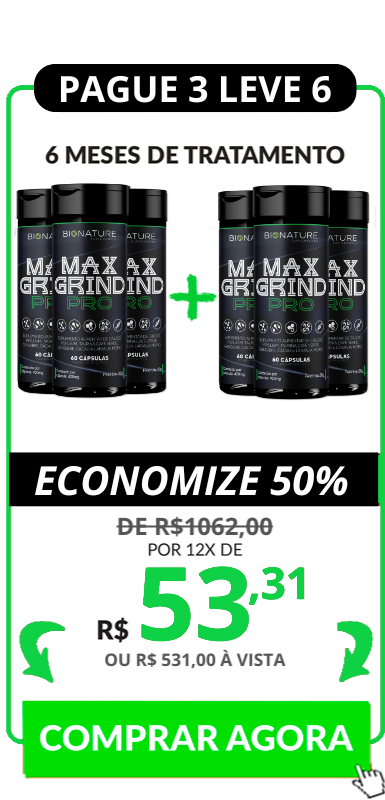 Maxgrind Pro - Tratamento 6 Meses - Economize 50%