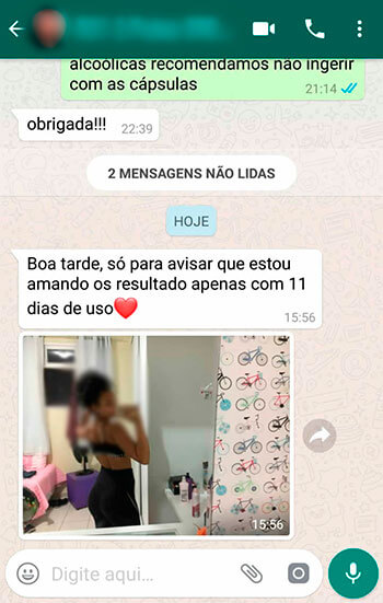 Maxgrind Pro - Depoimento WhatsApp 2